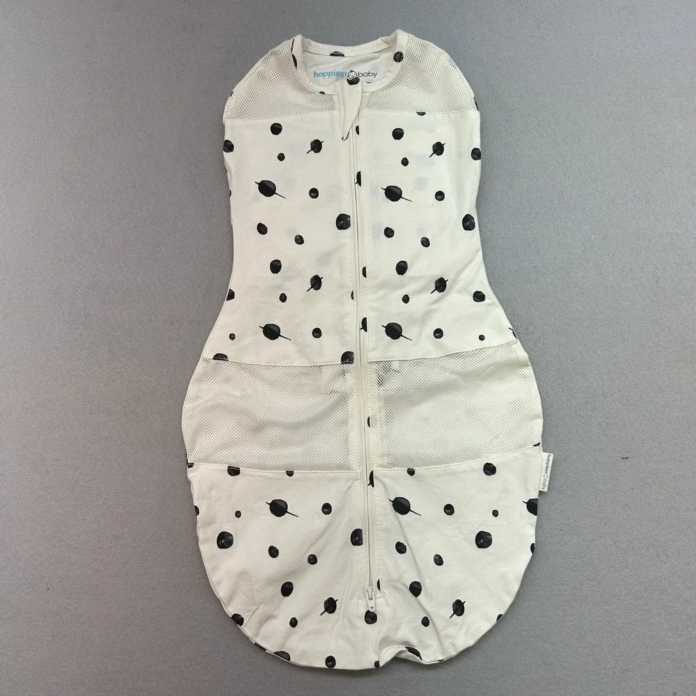 Happiest Baby Organic Sack Bassinet Swaddle 2-4M 12-18 Lbs Infant Sleep